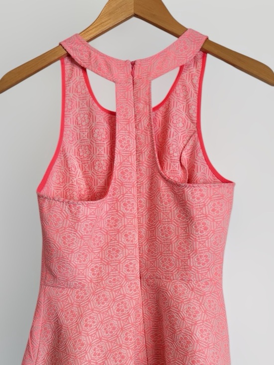 Under Skies Pink Sleeveless Fit & Flare Mini Dress Sz S - Picture 11 of 12